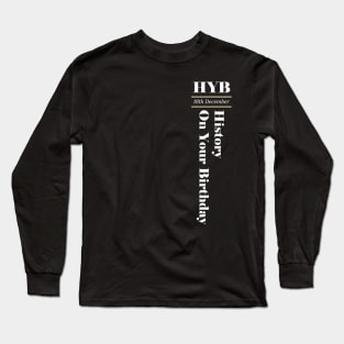 December 18th Long Sleeve T-Shirt